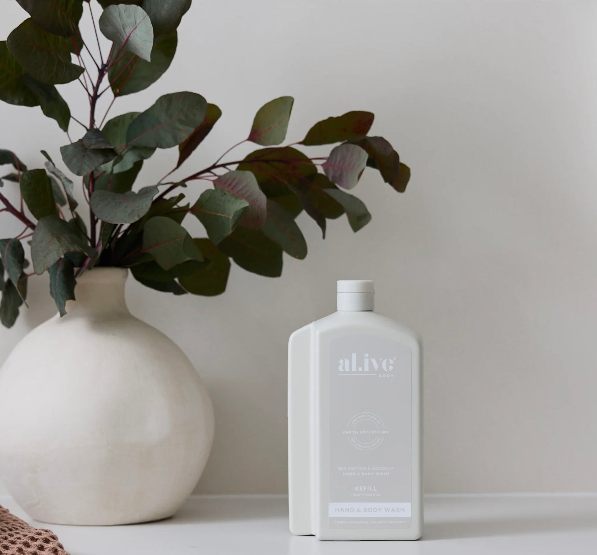 Al.ive II 1 Ltr Wash Refill - Sea Cotton & Coconut