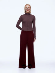 Ena Pelly II ALESSIA Relaxed Pant - burgundy