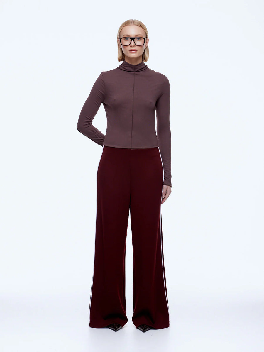 Ena Pelly II ALESSIA Relaxed Pant - burgundy