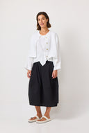 Cocoon Skirt - Black