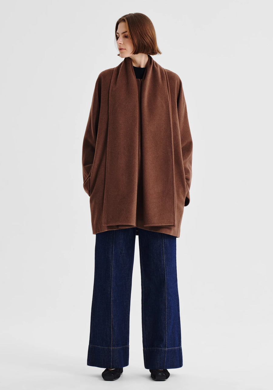 Morrison II ETTA Cape Coat - nutmeg