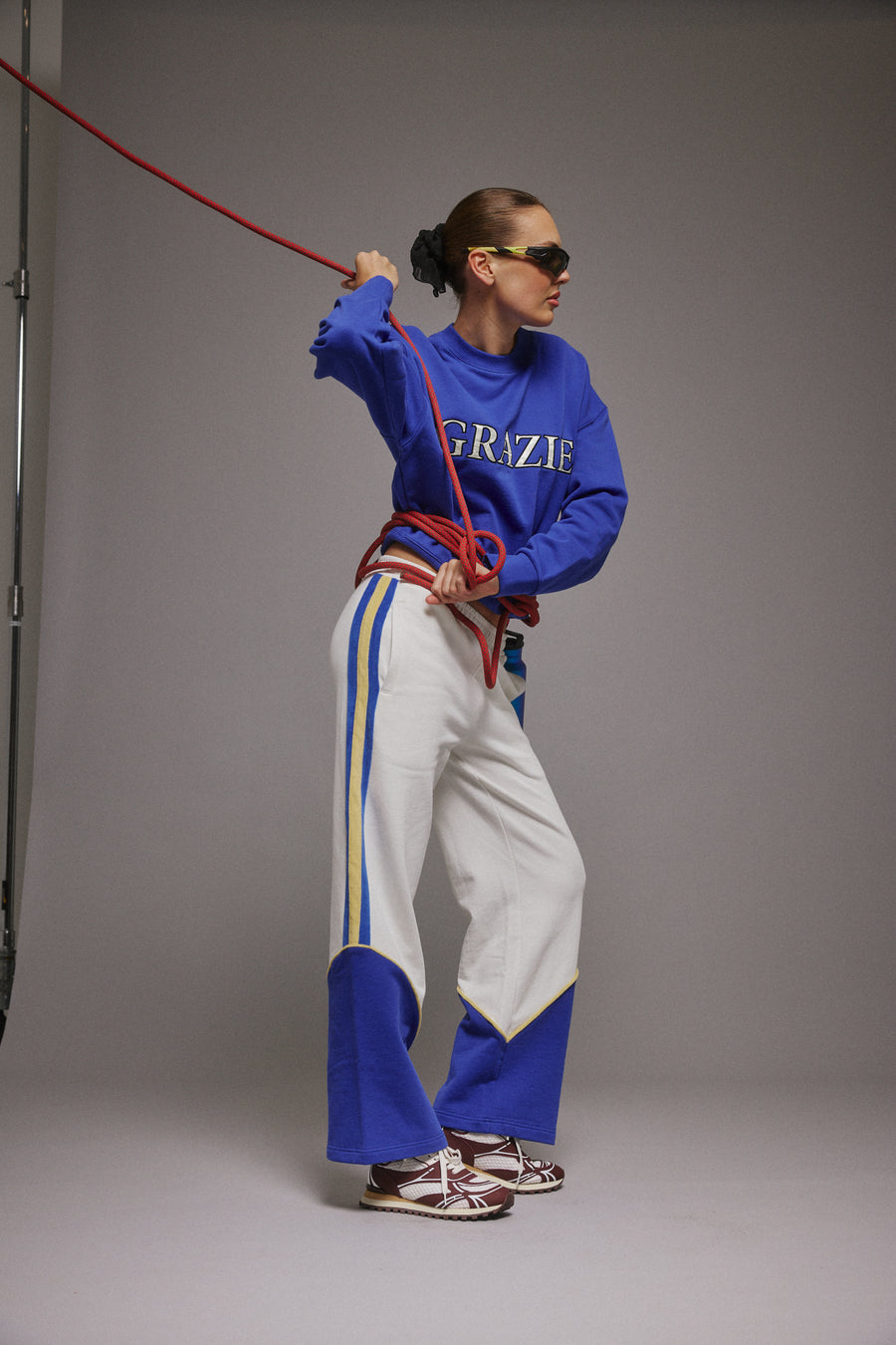 ARAMINTA JAMES II GRAZIE Sweatshirt - Ultramarine