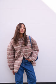 Barry Made II GEORGE Jacket - Camel Check