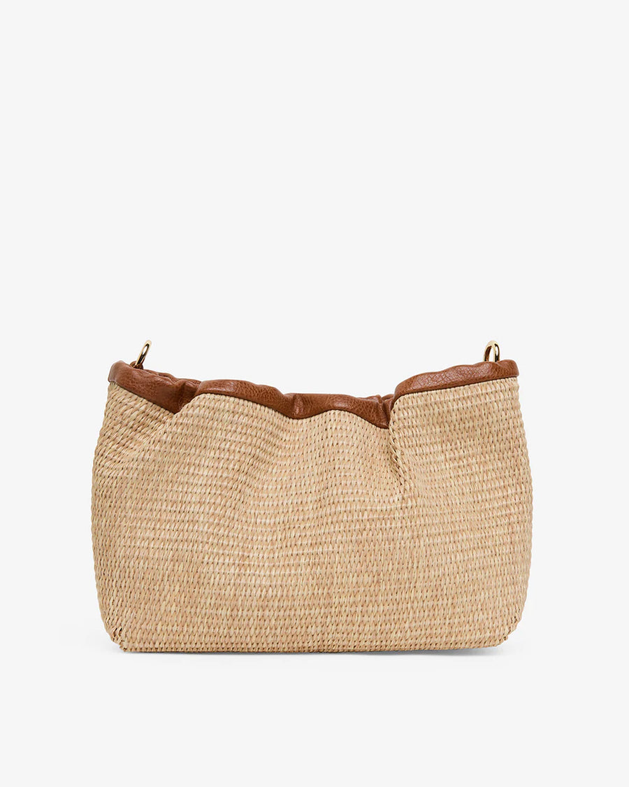 Elms & King II MONTY Crossbody bag - Tan Weave