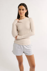 Primi II CARINA Classic L/S - oatmeal marle