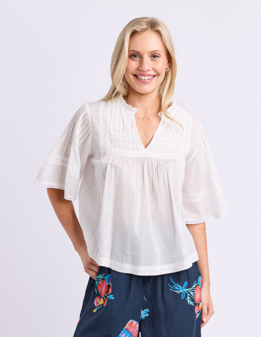 Elm Lifestyle II ROSEWOOD Top - white