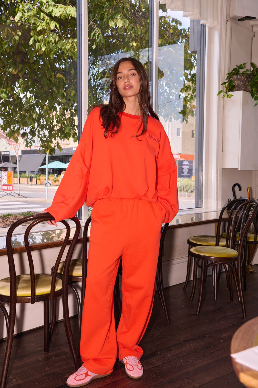 Barry Made II LATEEN Sweater - Blood Orange