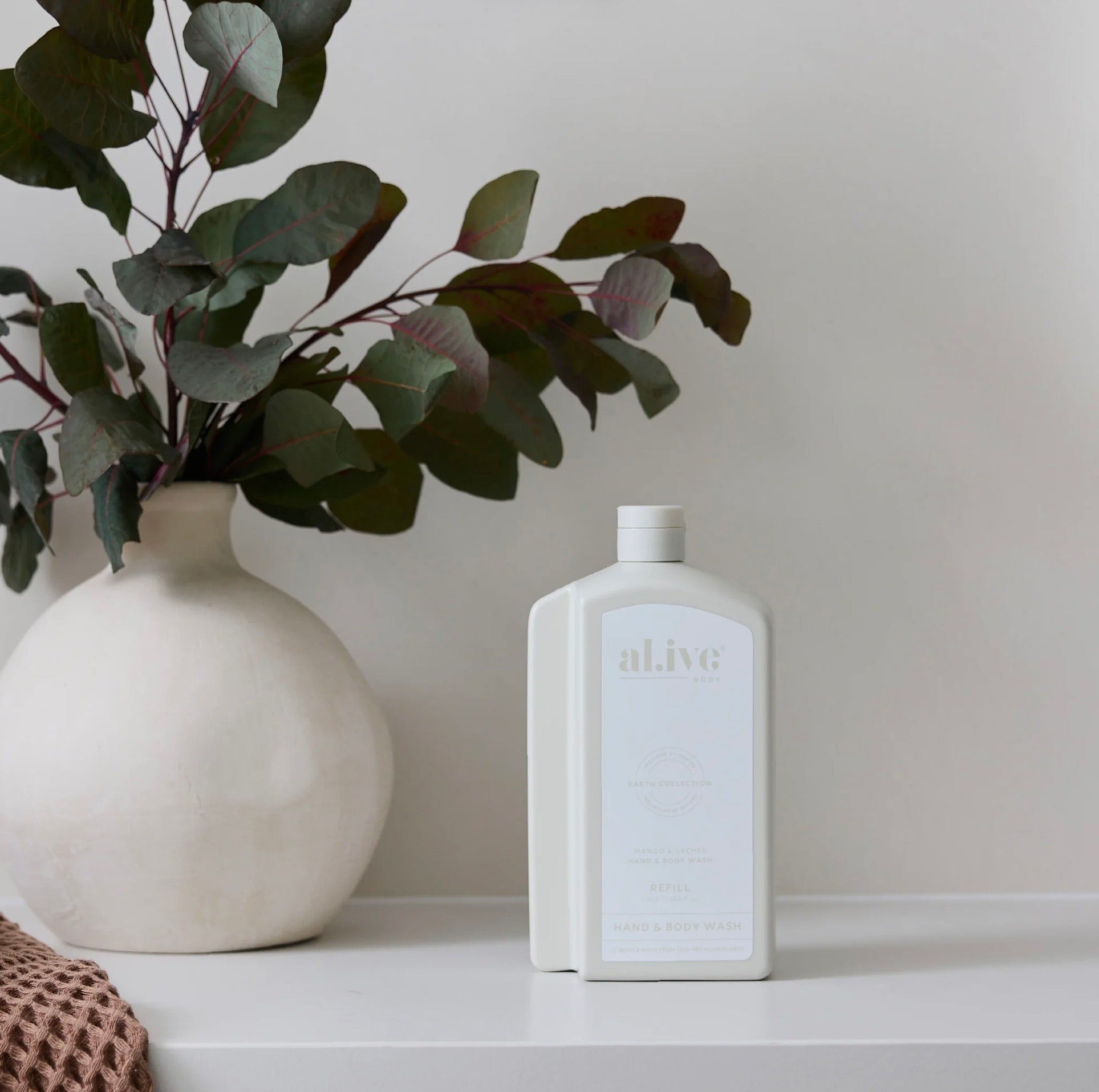 Al.ive II 1Lt REFILL Wash Mango & Lychee Hand & Body Wash