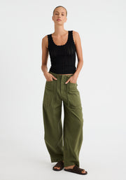 Morrison II ODETTE KNIT TANK - BLACK