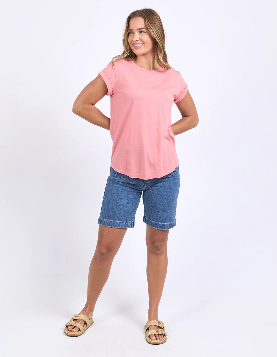 Foxwood II MANLY Tee - Rose