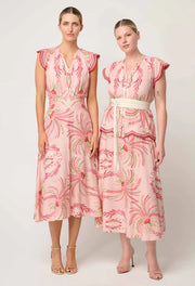 Oncewas II MILTON Wrap Leather Belt - ivory