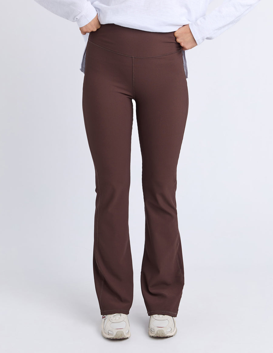 Foxwood II LUXE RIB PANTS - Coffee