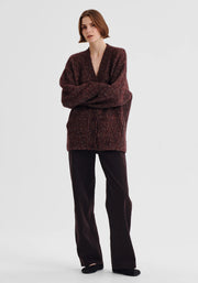 Morrison II ZOE Knit Cardigan - boysenberry