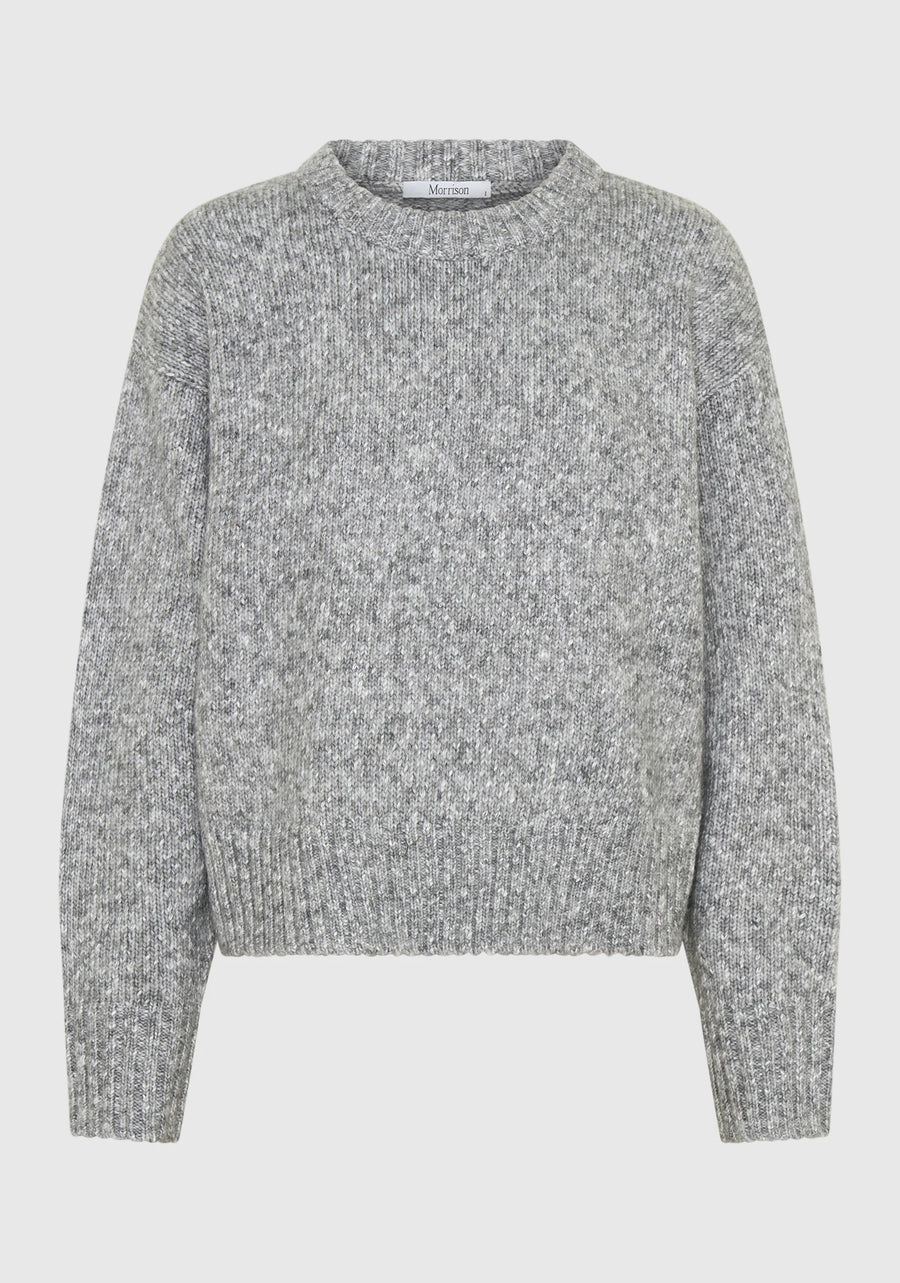 Morrison II ZOE Knit Pullover - grey marle