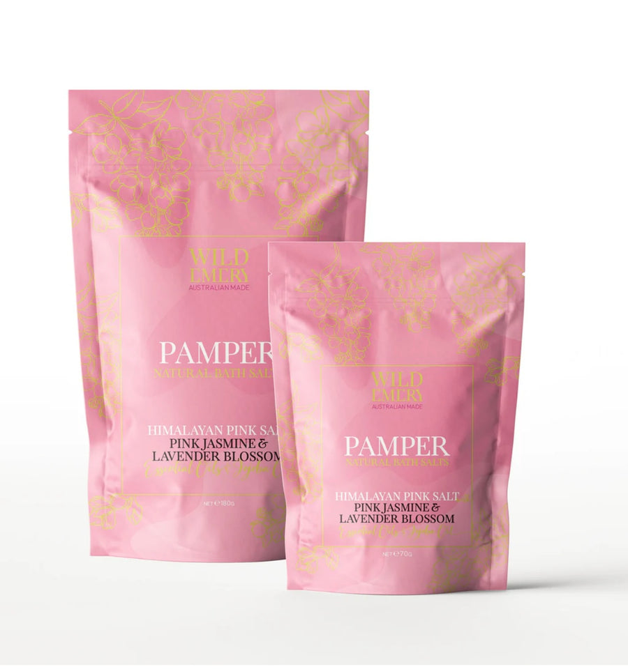 WILD EMERY II PAMPER Natural Bath Salts