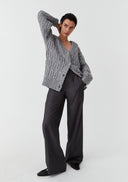 Eden Knit Cardigan - Grey