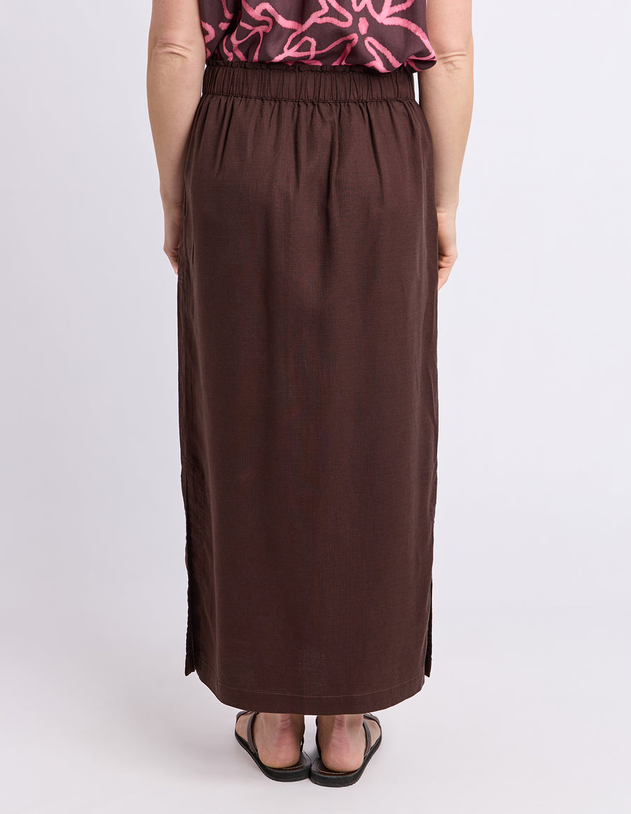 Elm Lifestyle II MILA Utility Skirt - choc