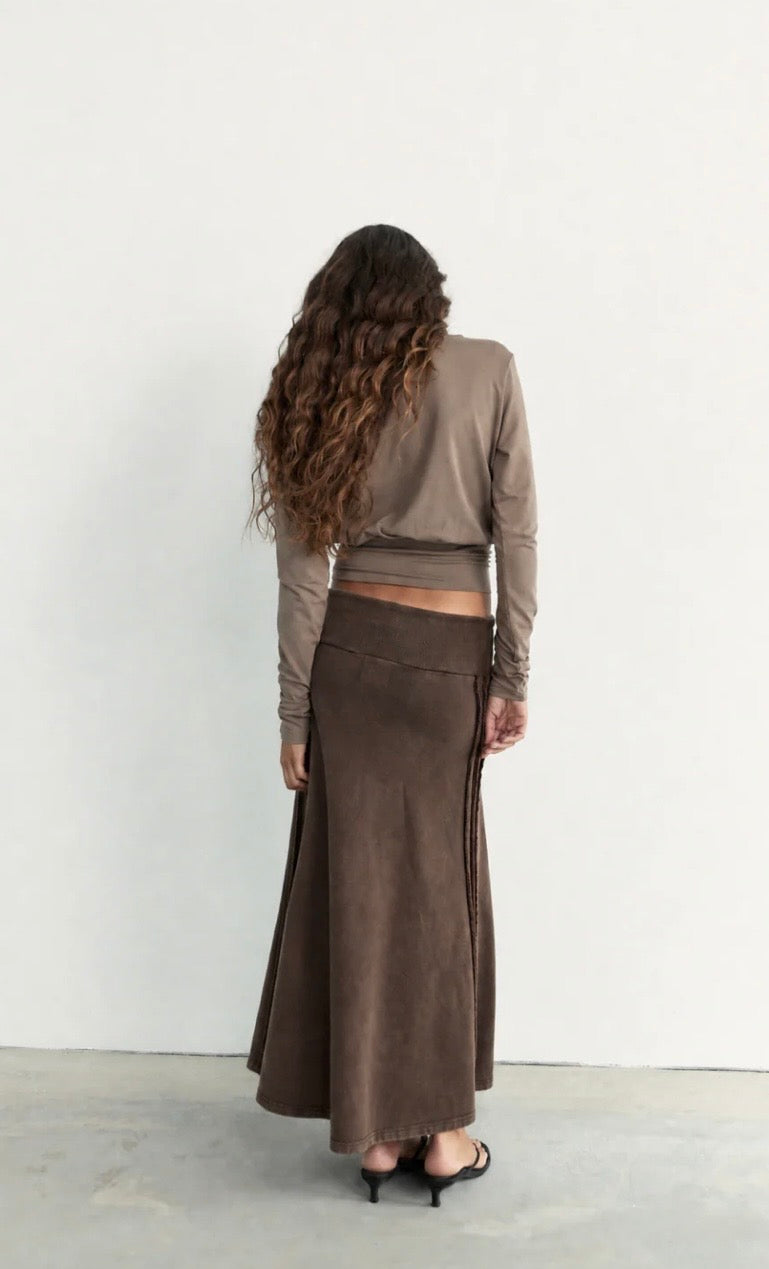 Pinky & Kamal II CONTOUR LONG SLEEVE - Stone