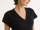 Kelly V Tee - Black