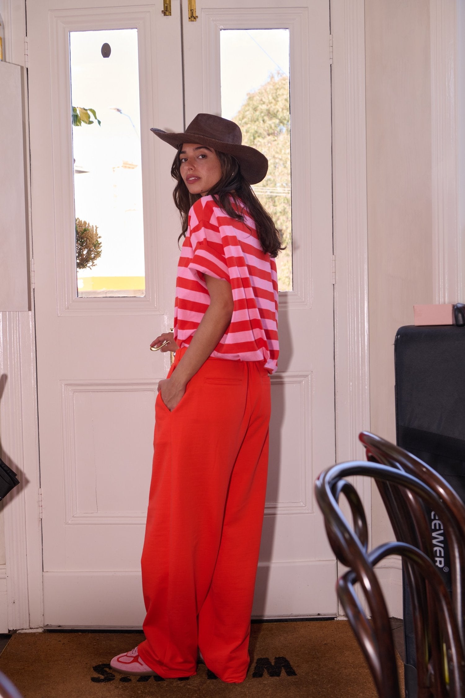 Barry Made II SEEKER Trackpant - Blood Orange