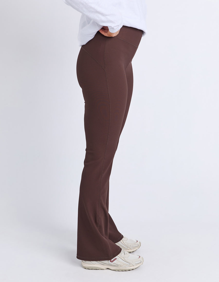 Foxwood II LUXE RIB PANTS - Coffee