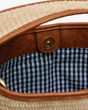 Elms & King II LINTON Crossbody - Tan Weave