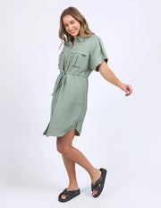 Foxwood II WILLOW Shirt Dress - Green