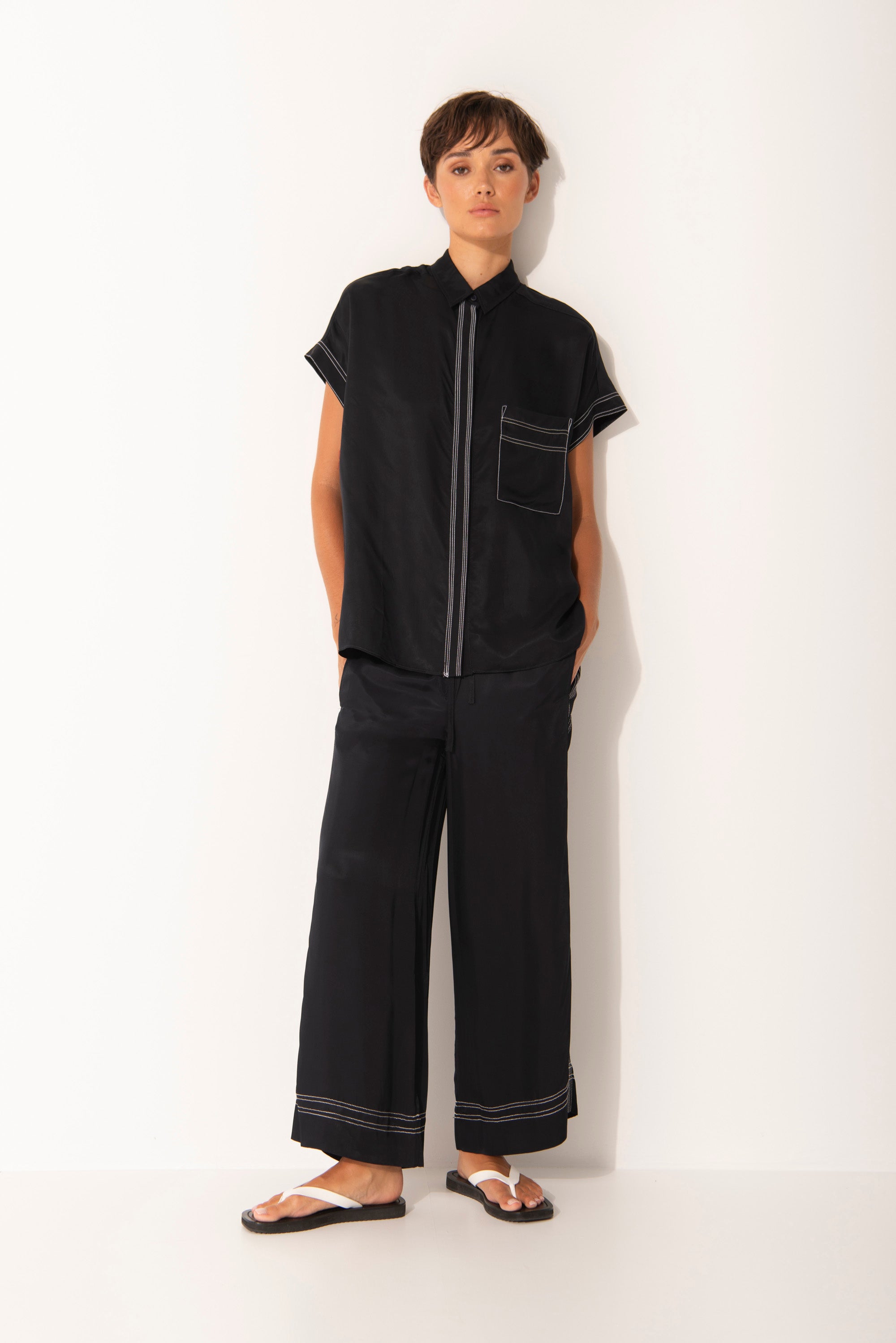 Lounge the Label II MERIBEL Pant - Black/White