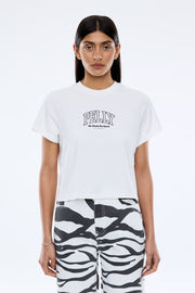 ENA Pelly II DO GOOD BE GOOD Baby Tee - Vintage white