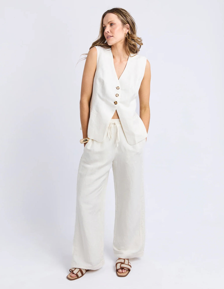 FOXWOOD II Peyton Vest - vintage white