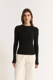 Primi II CARINA Classic L/S - black