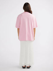 ENA Pelly II CASSIE Logo Tee - Washed Pink