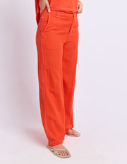 Foxwood II VENTO Pant - grenadine (orange/red)