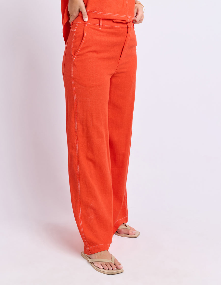 Foxwood II VENTO Pant - grenadine (orange/red)