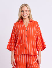 Elm Lifestyle II BLOOM Shirt - tangerine