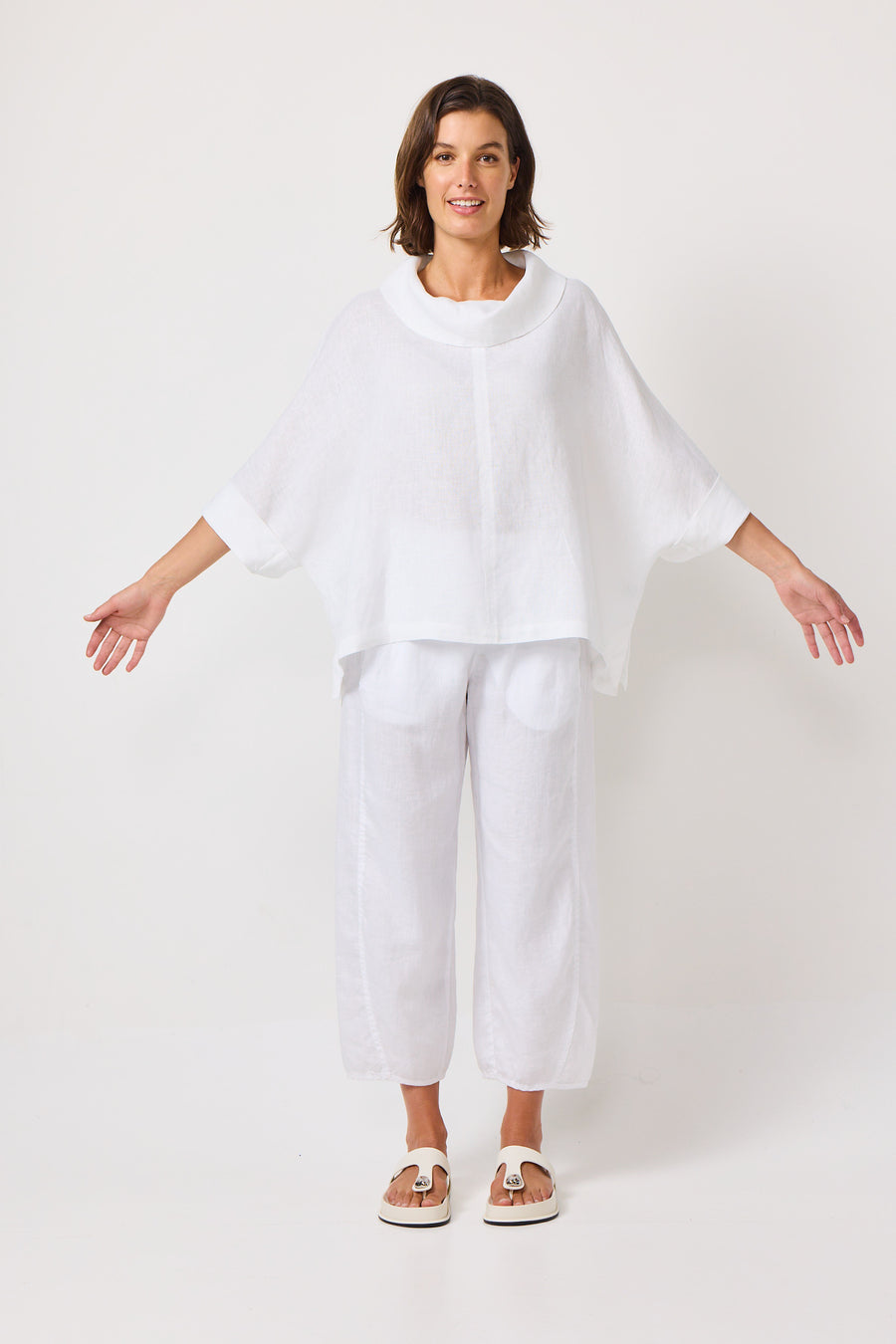 VALIA II SYDNEY PANT - WHITE