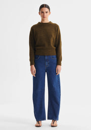 Morrison II SOLENNE Knit Pullover - khaki