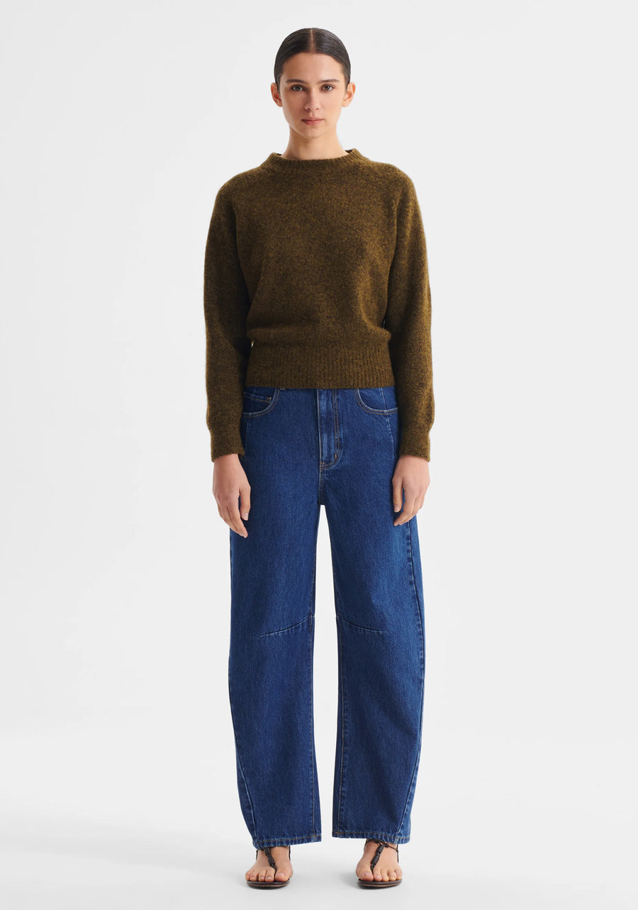 Morrison II SOLENNE Knit Pullover - khaki