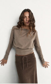 Pinky & Kamal II CONTOUR LONG SLEEVE - Stone