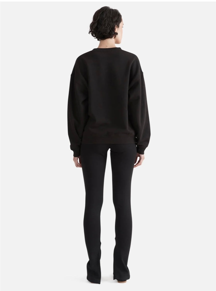 ENA Pelly II PANTHER Relaxed Sweater - washed black