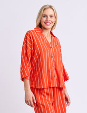 Elm Lifestyle II BLOOM Shirt - tangerine