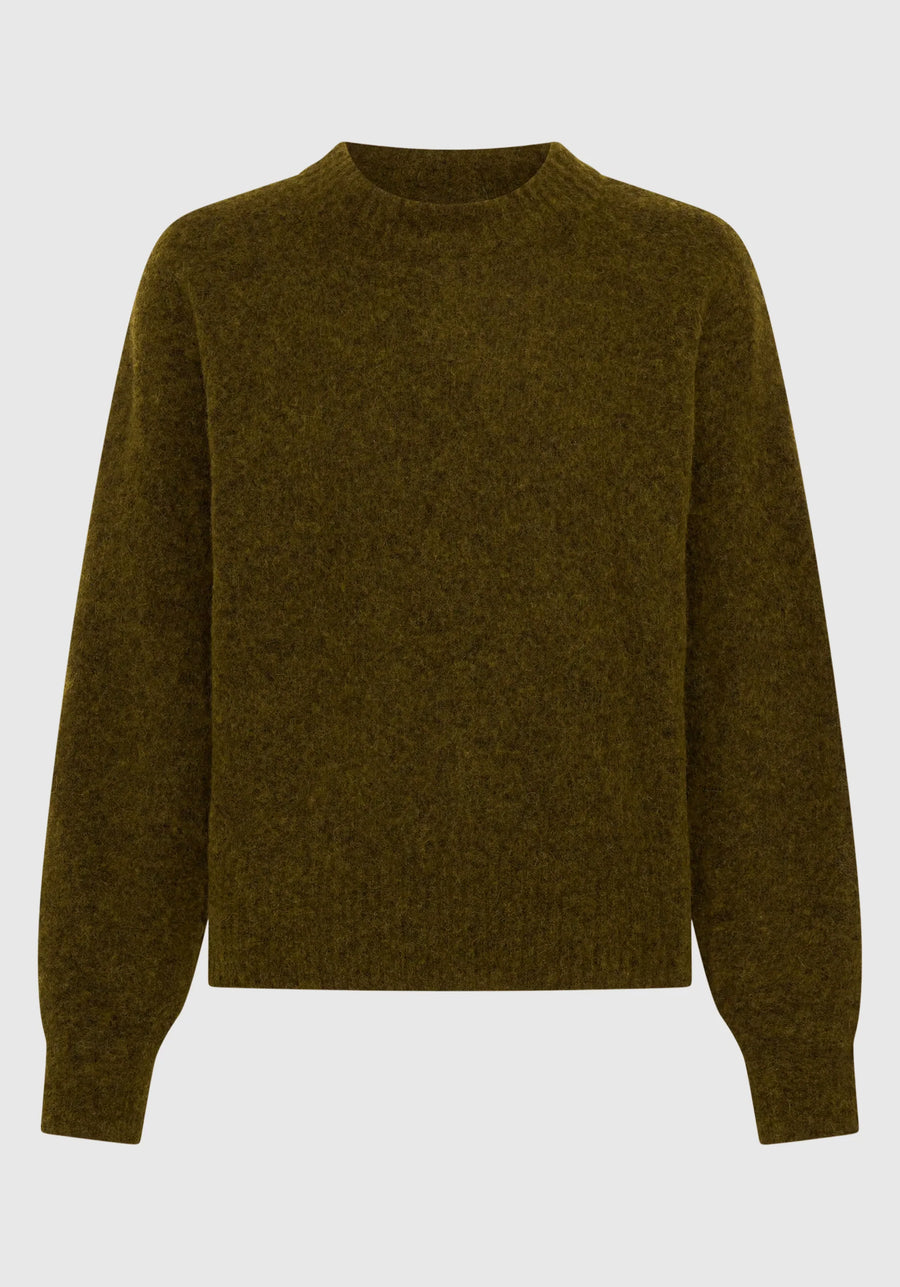 Morrison II SOLENNE Knit Pullover - khaki