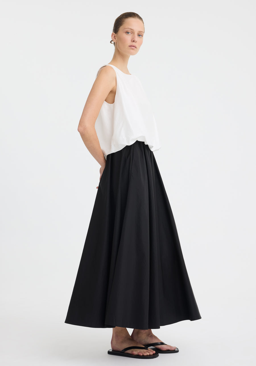 Morrison II COCO TAFFETA SKIRT - Black