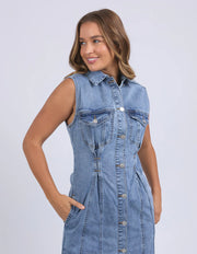 Foxwood II PORTO Dress - Denim
