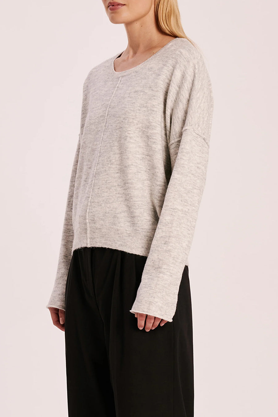 Nude Lucy II REMY Knit - Grey Marle