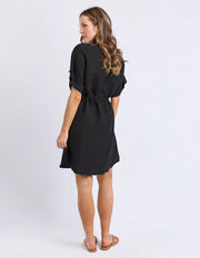 Foxwood II WILLOW Shirt Dress - Black