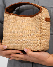 Elms & King II LINTON Crossbody - Tan Weave