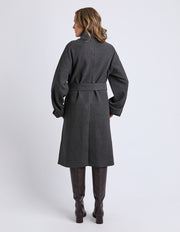 Elm Lifestyle II CAROLINE Coat - charcoal grey
