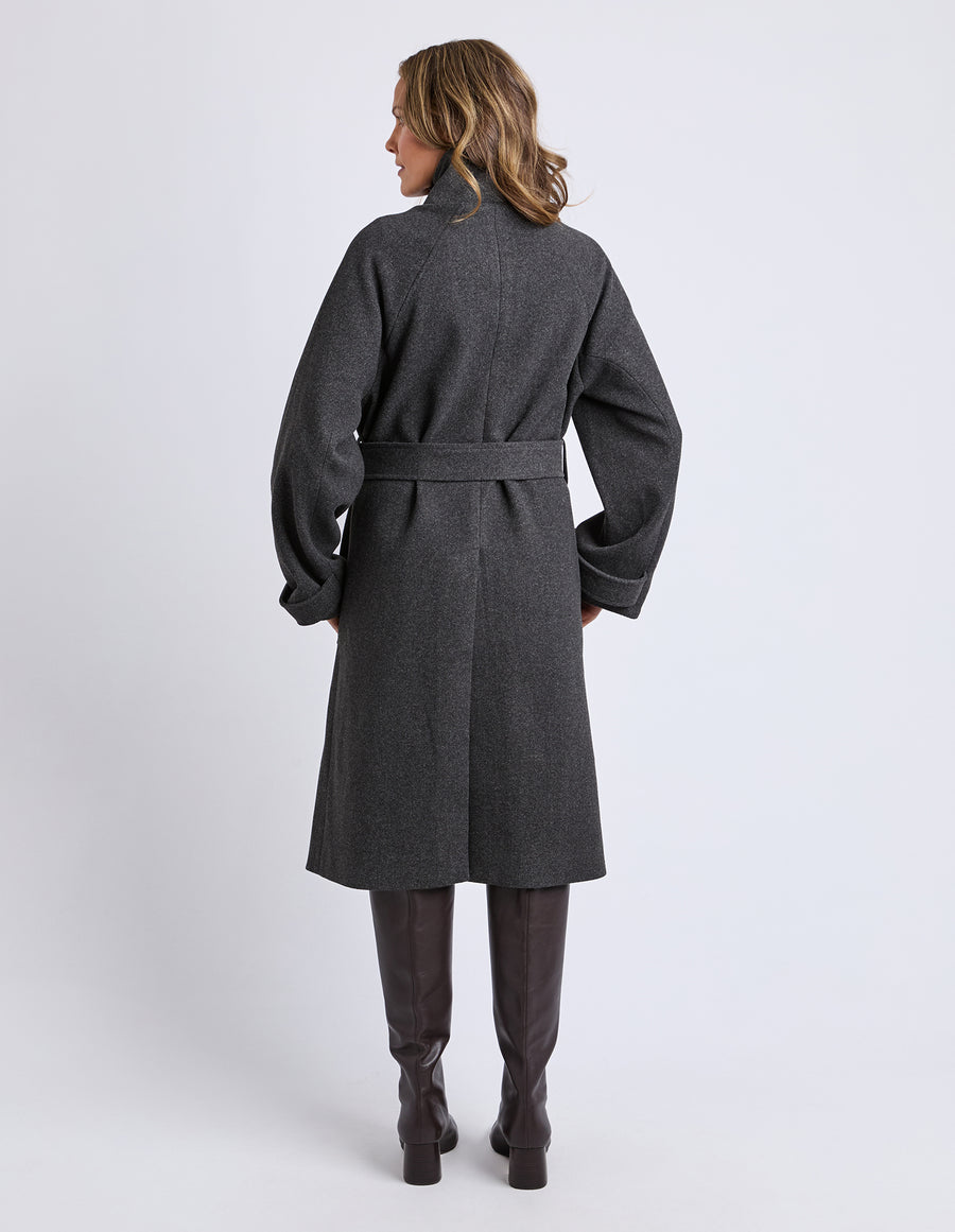 Elm Lifestyle II CAROLINE Coat - charcoal grey