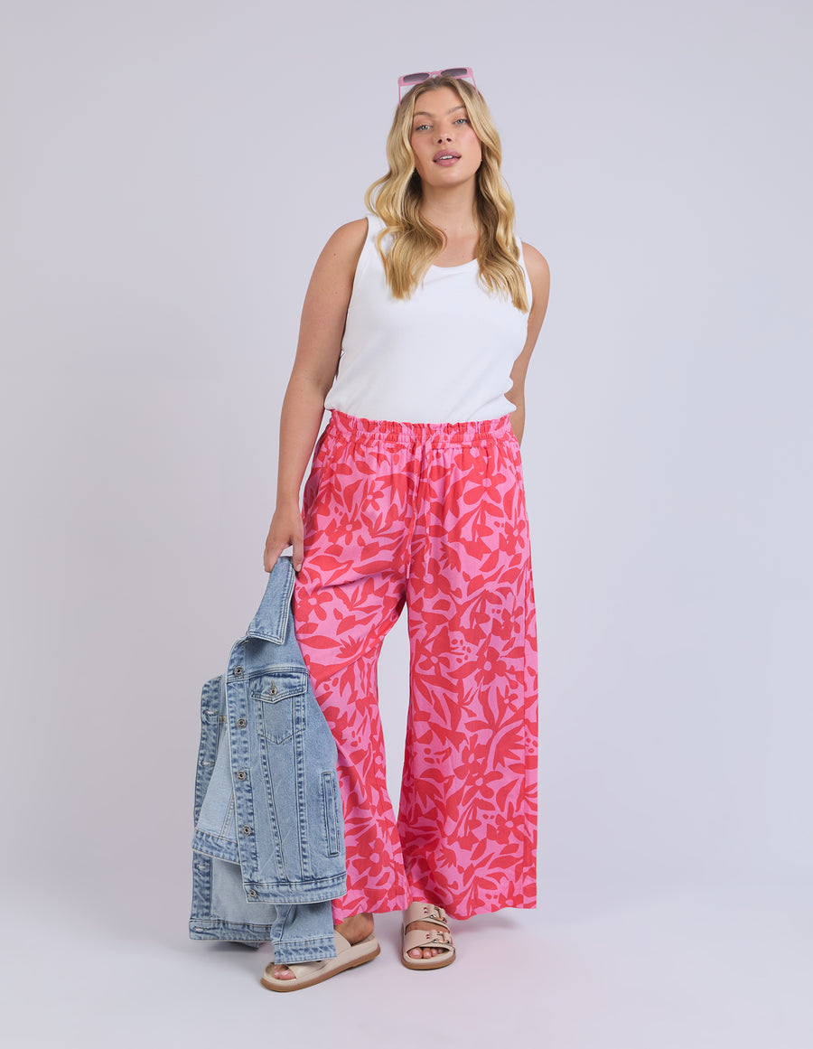 Elm Lifestyle II SUNSET HOUR Pant - strawberry